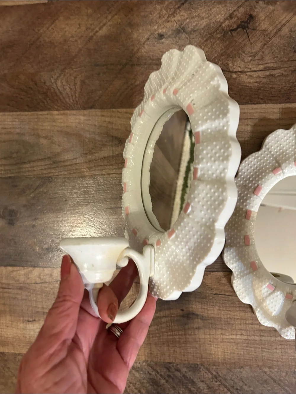 Home Interiors pair white